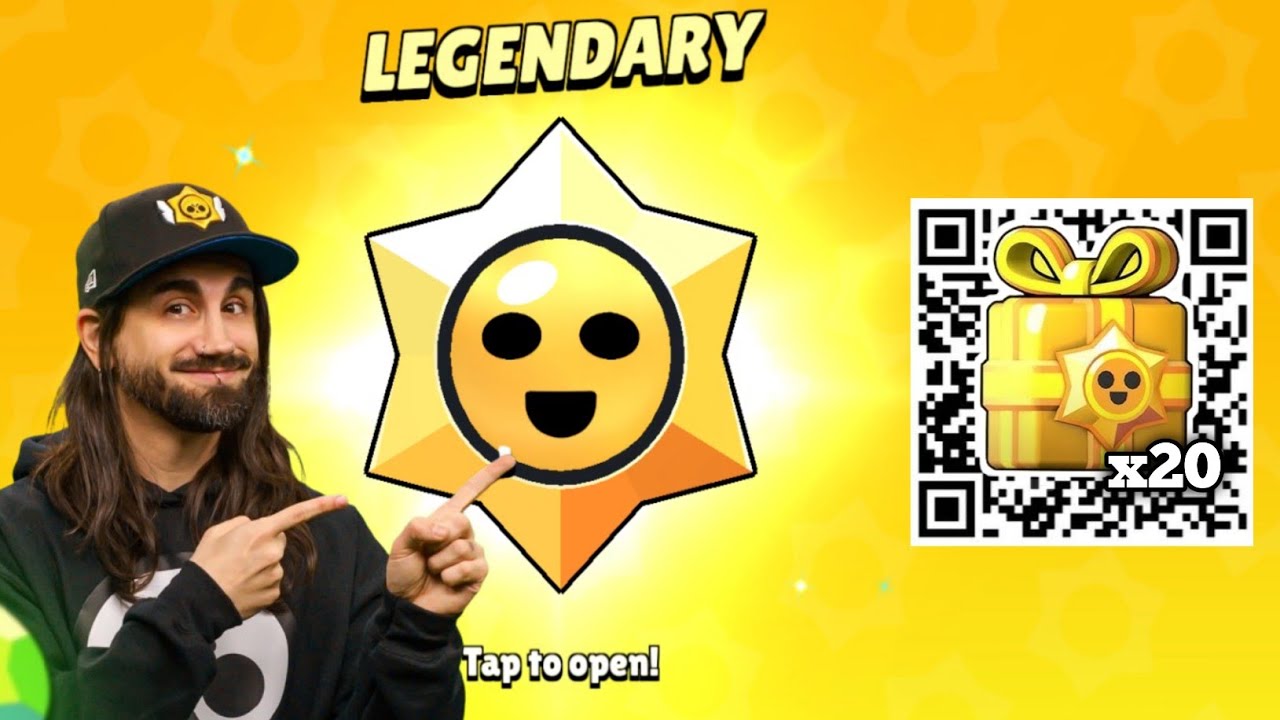 FREE 🎁 x10 LEGENDARY STARS DROP & PRESENT OPENING | NEW SECRET QR CODE | BRAWL STARS QR CODE