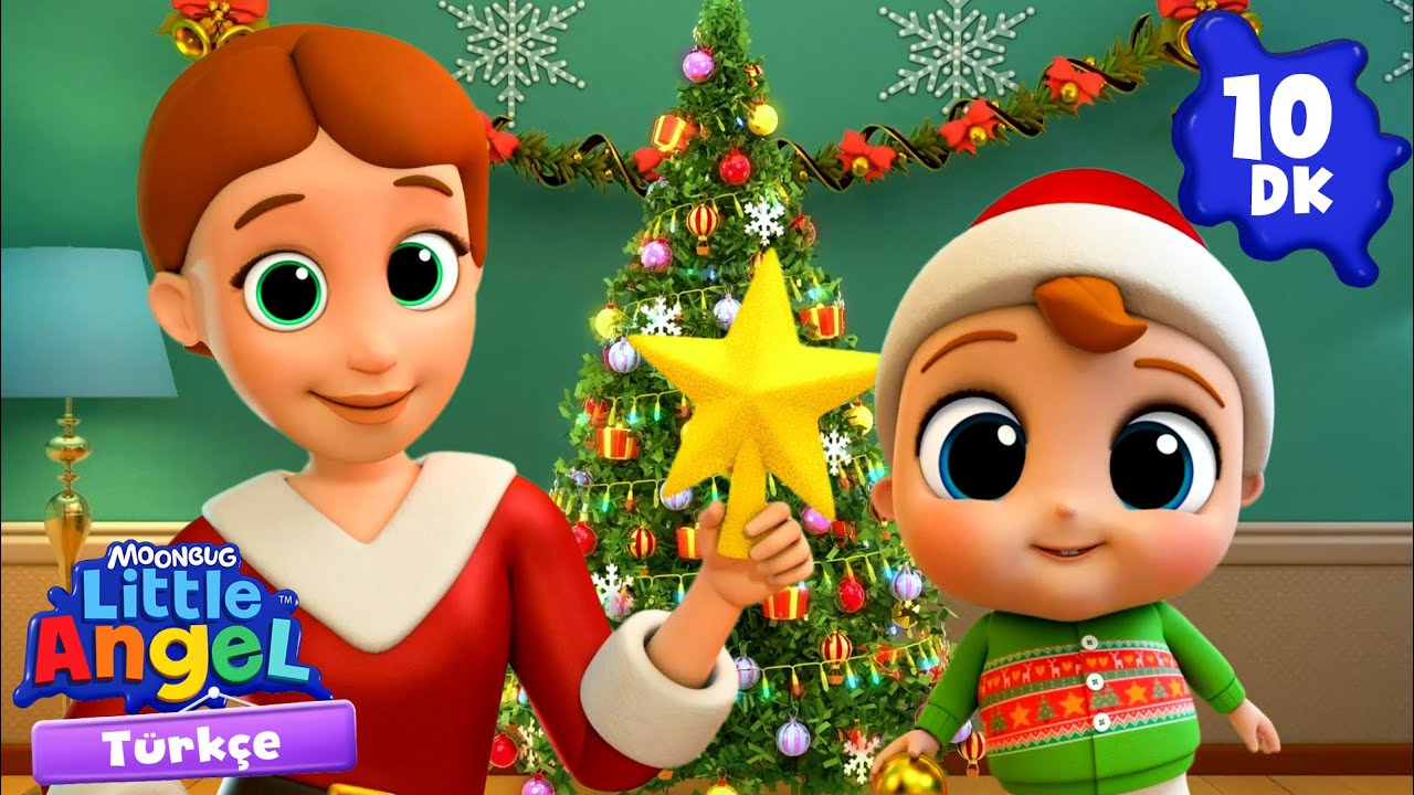 Can Bebek ile Yılbaşı Hazırlıkları! 🎄⭐| Eğlenceli ve Öğretici Çocuk Şarkıları | Little Angel Türkçe