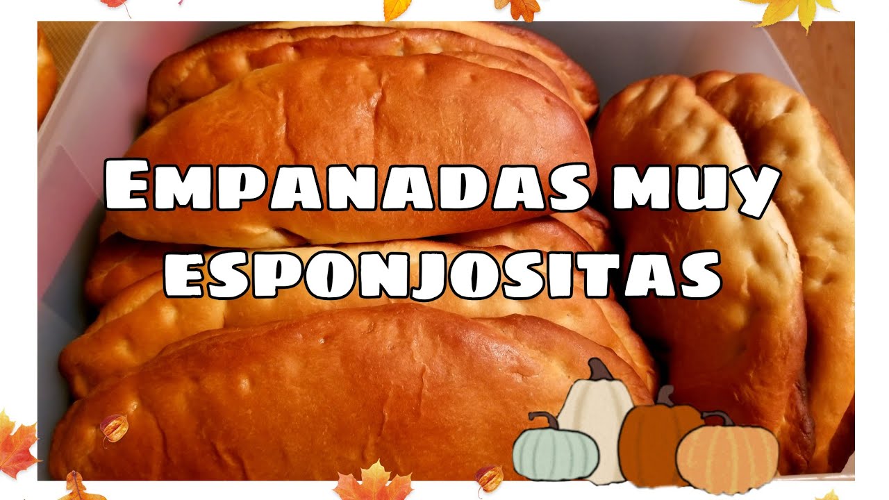 Como hacer EMPANADAS de CALABAZA | super esponjositas