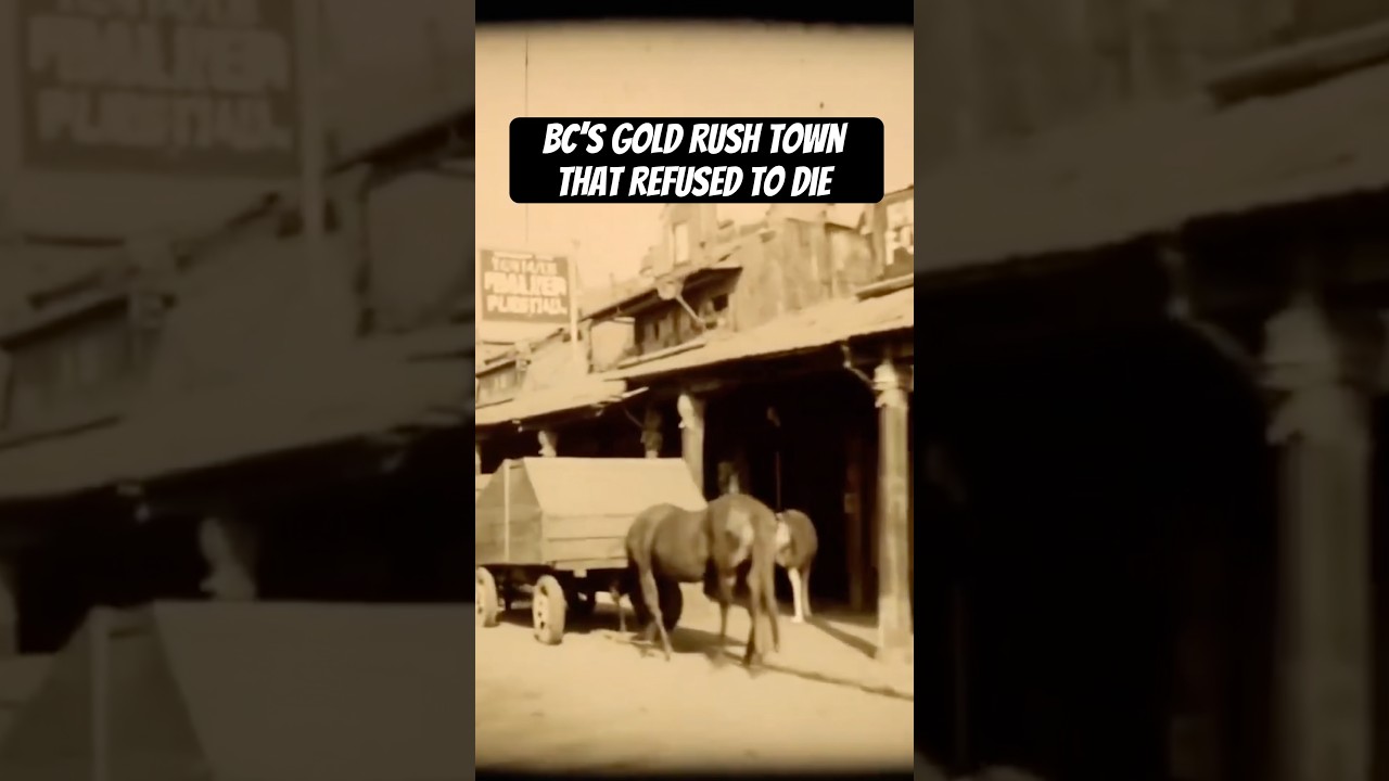 The History of BC&rsquo;s Gold Rush Town #barkerville
