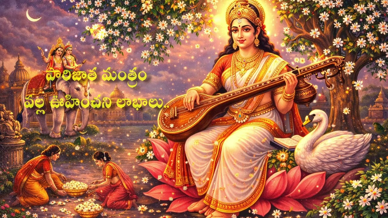 పారిజాత మంత్రంవల్ల ఊహించని లాభాలు | ధనం, అదృష్టం, విజయానికి శక్తివంతమైన మంత్రం | Telugu Mantra,