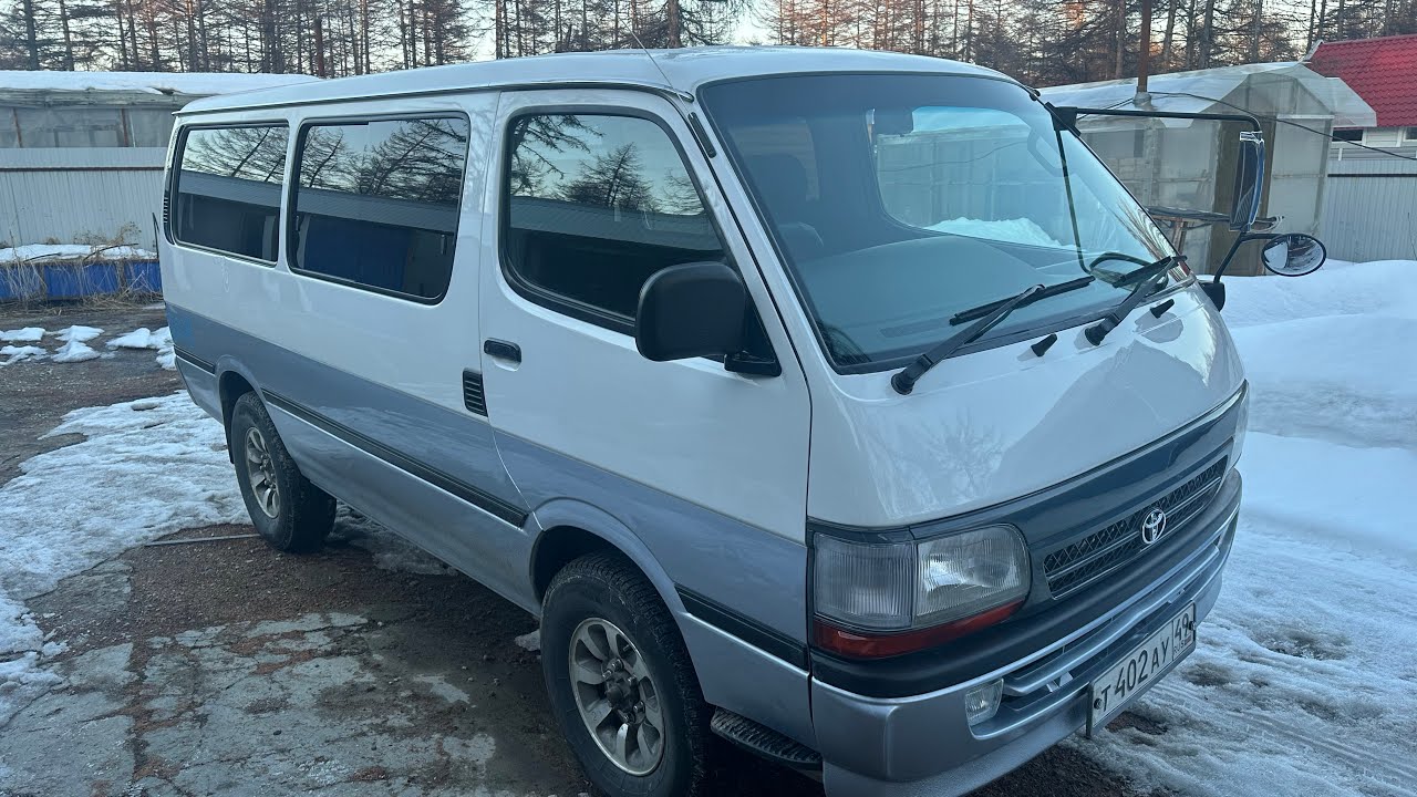 Toyota Hiace 2004г. Готов ! Видео апреля.