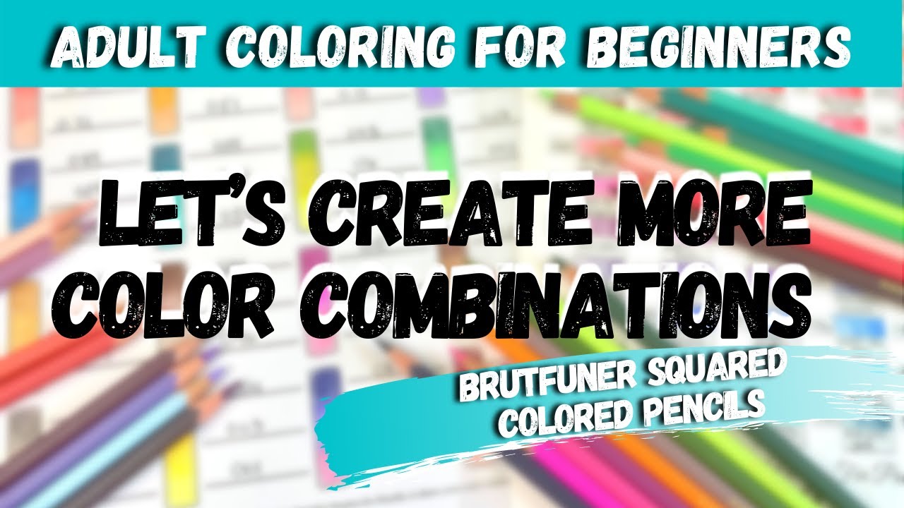 NEW COLOR COMBINATIONS! | Brutfuner Squared Colored Pencils