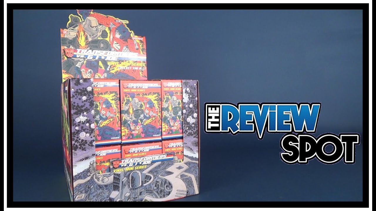 Kidrobot Transformers VS G.I.JOE Mini Figure Series ENTIRE CASE UNBOXING! @The Review Spot