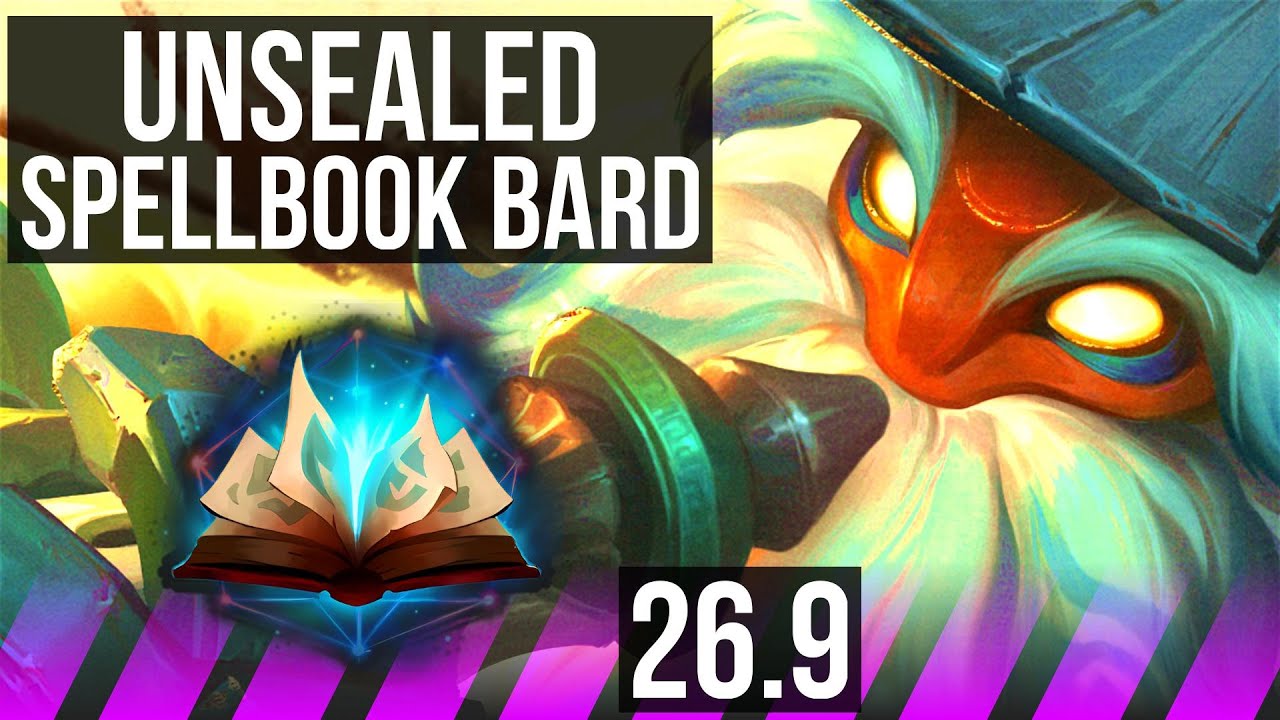 BARD & Cassiopeia vs BRAUM & Ashe (SUP) | Unsealed Spellbook | KR Grandmaster | 26.9