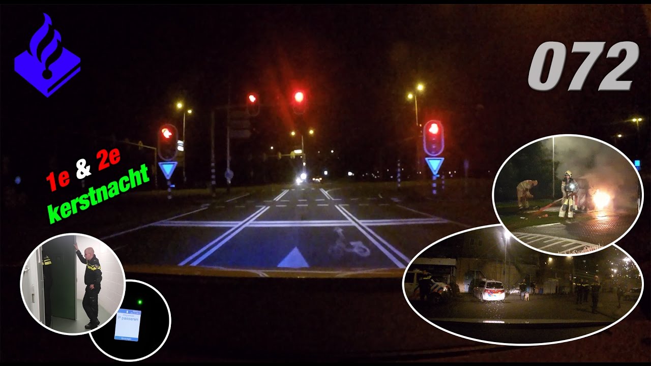 Nachtdienst 1e & 2e kerstnacht. Politie Vlogger Jan-Willem. NR 72