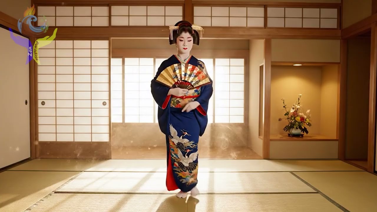 Tatami Fan Balance • Geisha Minimal Dance • Zen Ambient Flow