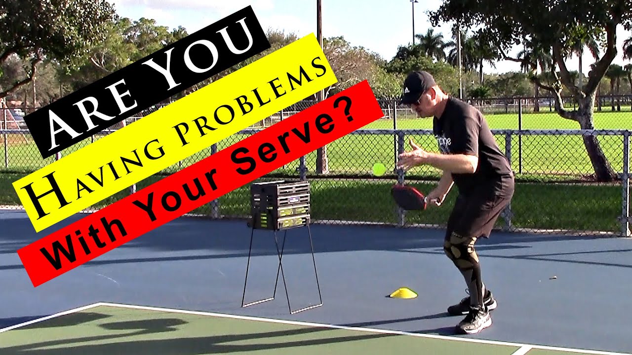 Pickleball Serve Yips?