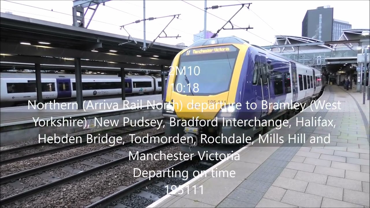 Trains at Leeds Station and Newcastle Station on Saturday 16th November 2019 in Full 4K Ultra HD!