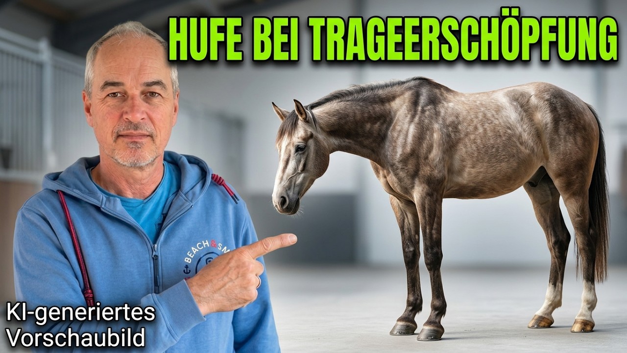 Das zeigt dir der Huf bei Trageersch&ouml;pfung: H&auml;ufige Hinweise!