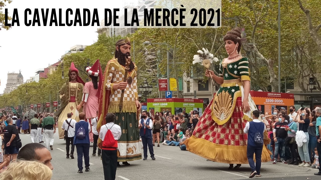 Cavalcada de la Mercè 2021 - 150 anys de la Mercè de Barcelona (24/9/2021)