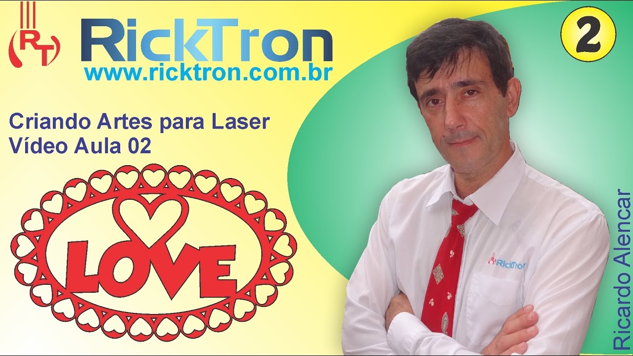 Como criar artes no Corel Draw para corte a laser. Video 02