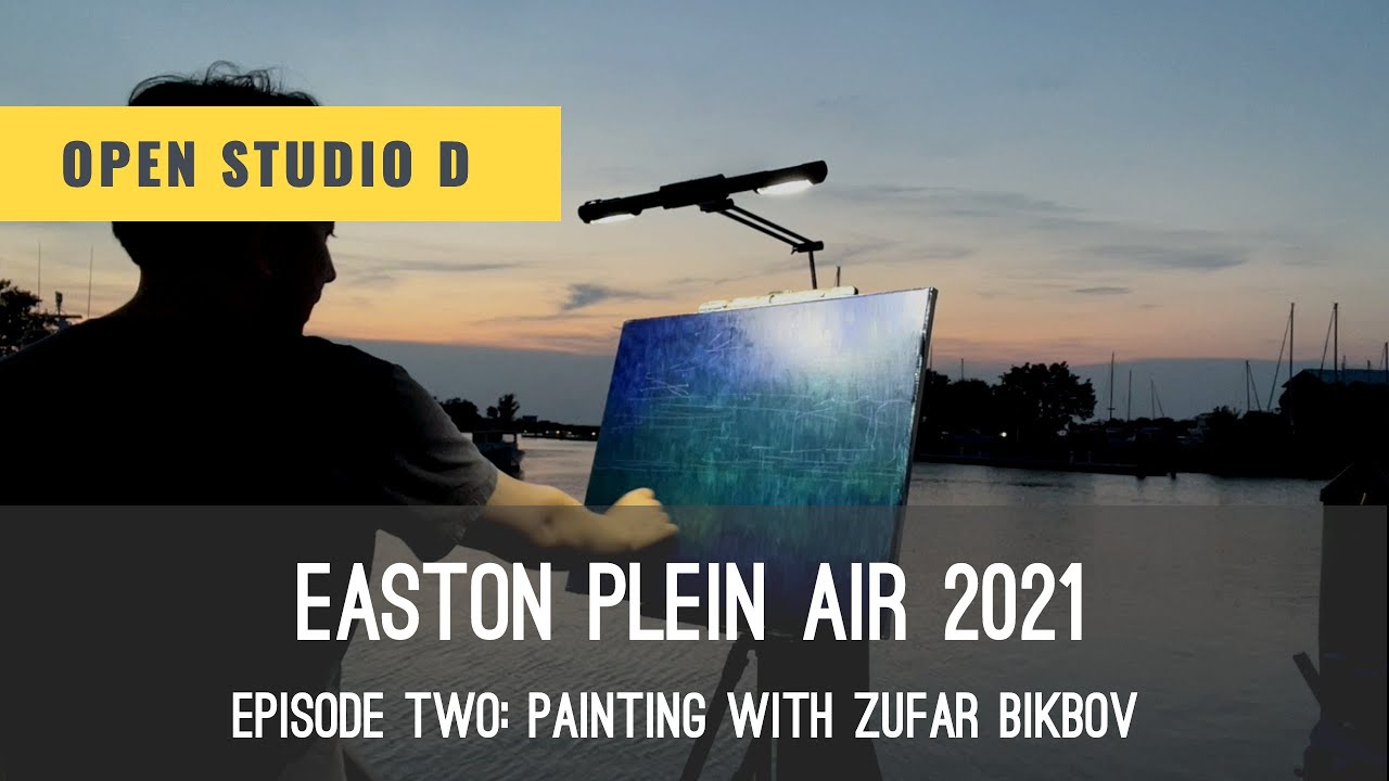 Easton Plein Air 2021: Эпизод второй с Зуфаром Бикбовым.