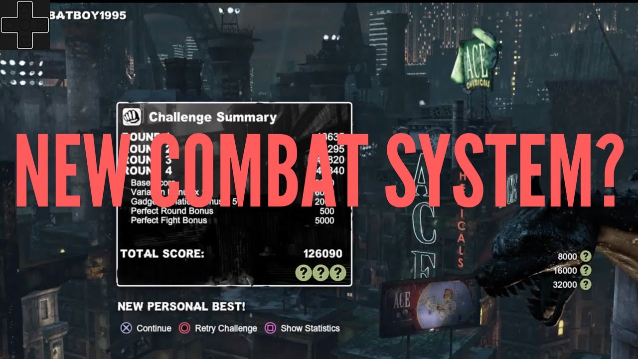 WAYNE MANOR MAIN HALL / ROOFTOP RUMBLE - BATMAN ARKHAM CITY (Mike Plays)