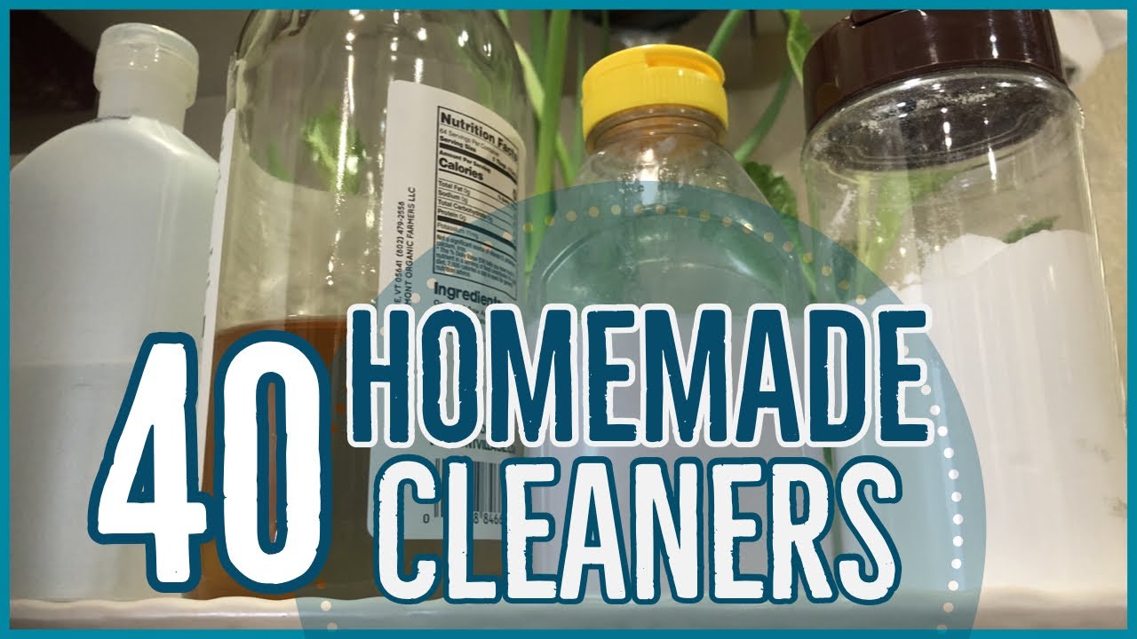 DIY Cheap and EASY Homemade Cleaners! | 40 ways to Use 4 Simple Ingredients