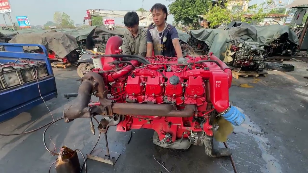ĐỘNG CƠ HƯNG THỊNH | DAIWOO V8 ,VT 2200, ML 420P/S,NÒNG 1 TẤC 27 ,Bán cho Anh Trai Tỉnh Quảng Trị.