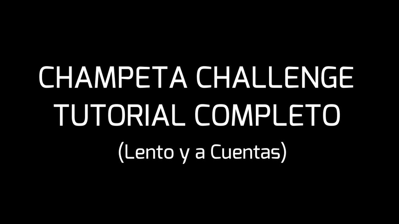 TUTORIAL COMPLETO CHAMPETA CHALLENGE - SHAKIRA