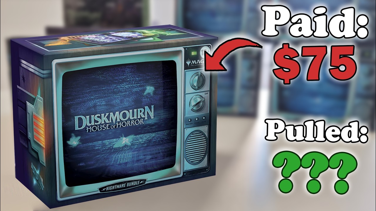 Let's Pull At Least $75! Nightmare Bundle Opening #duskmourn