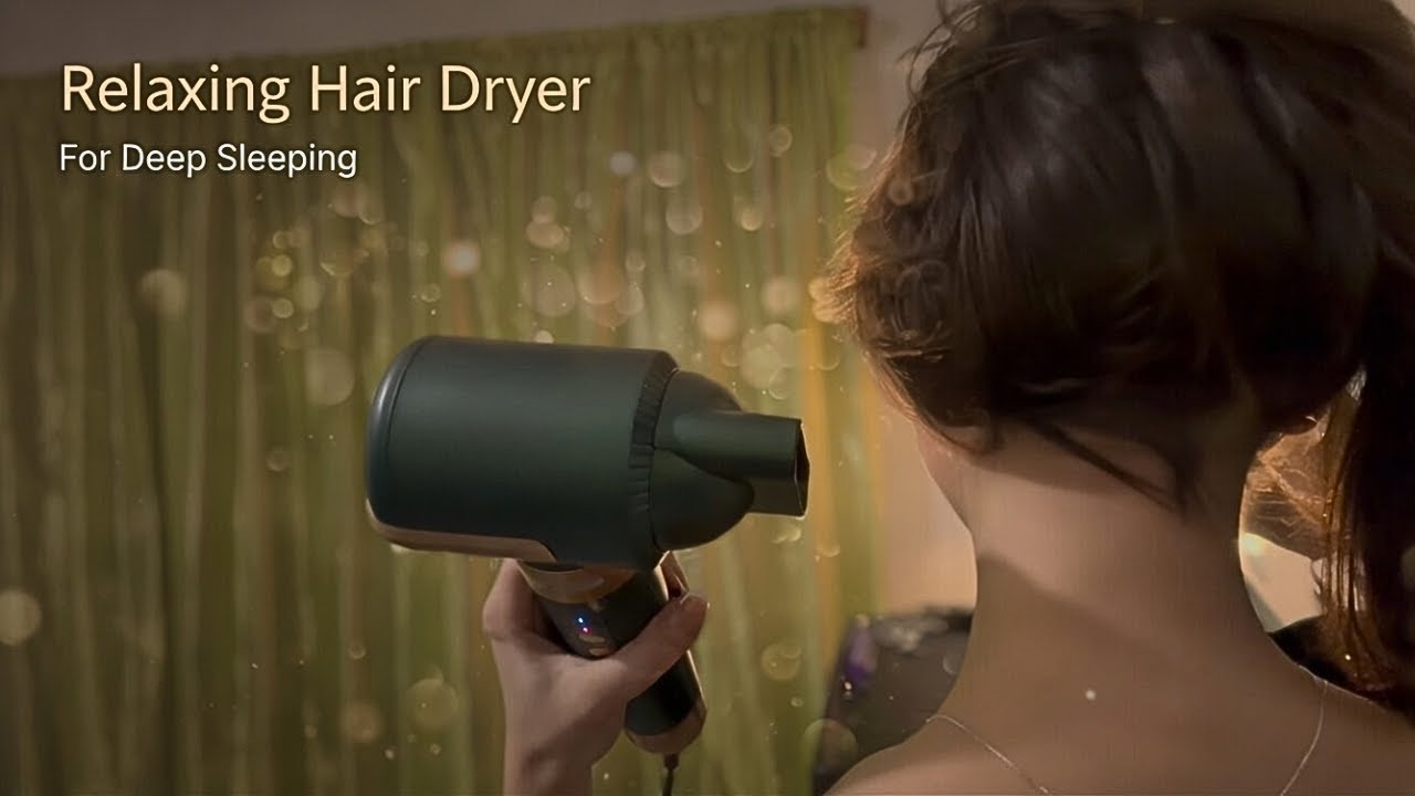 Goodbye to Anxiety: This Hair Dryer Sound Will Help You