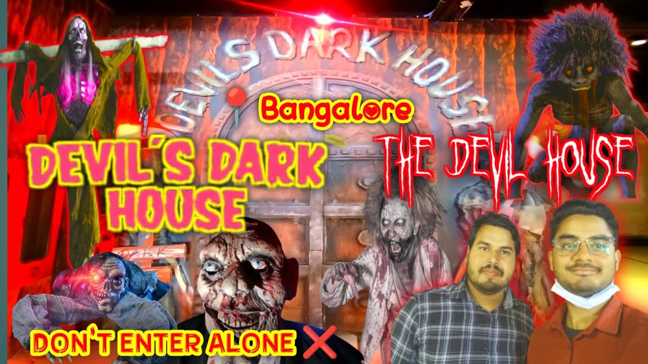 Inside Drevil’s Dark House 😈 | Fun World Snow City Bangalore | Scary Vlog