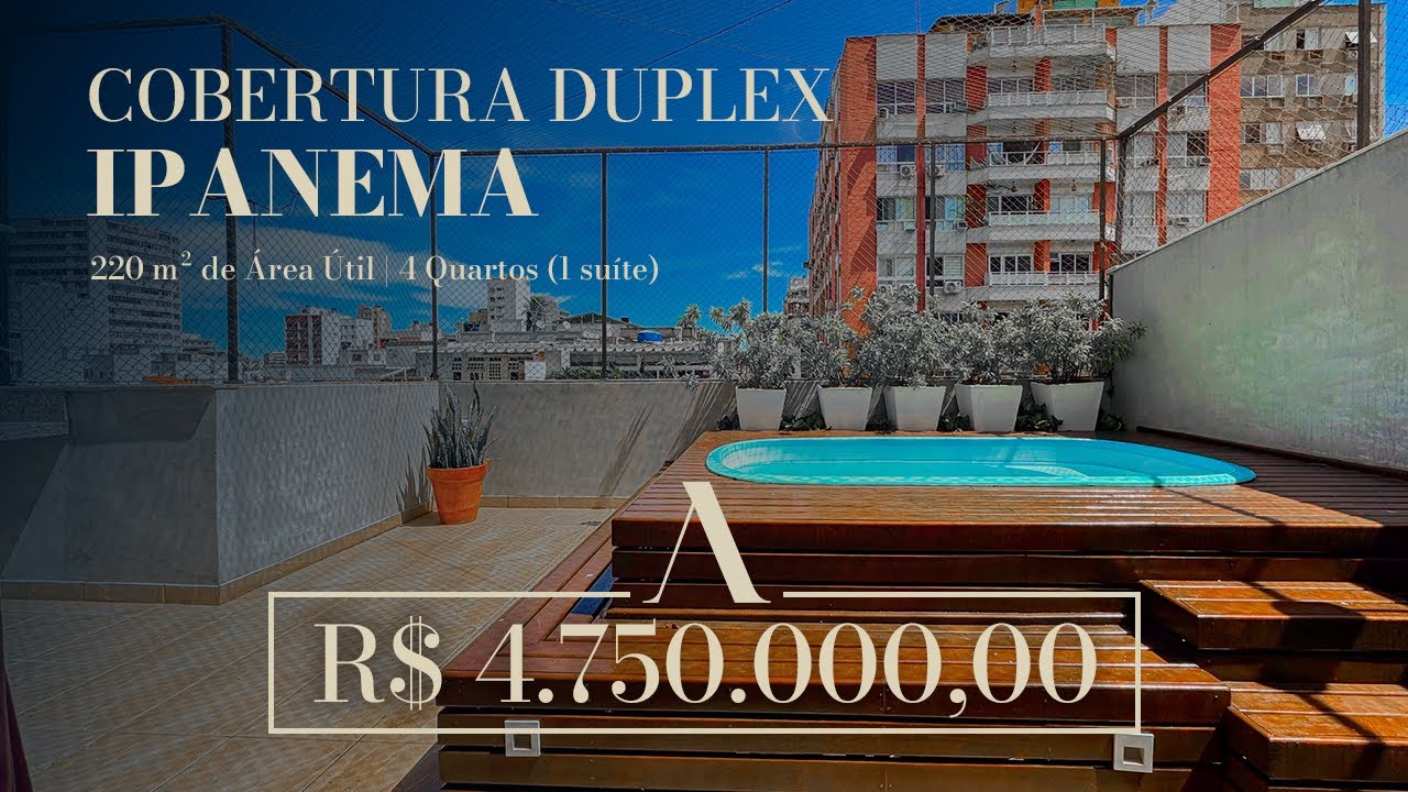 Cobertura duplex em Ipanema | RJ