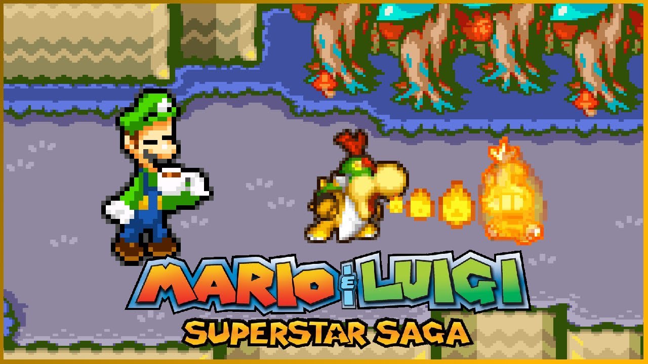 Bowser jr is MAD at popple II Luigi plays Mario and Luigi superstar saga FT Bowser jr