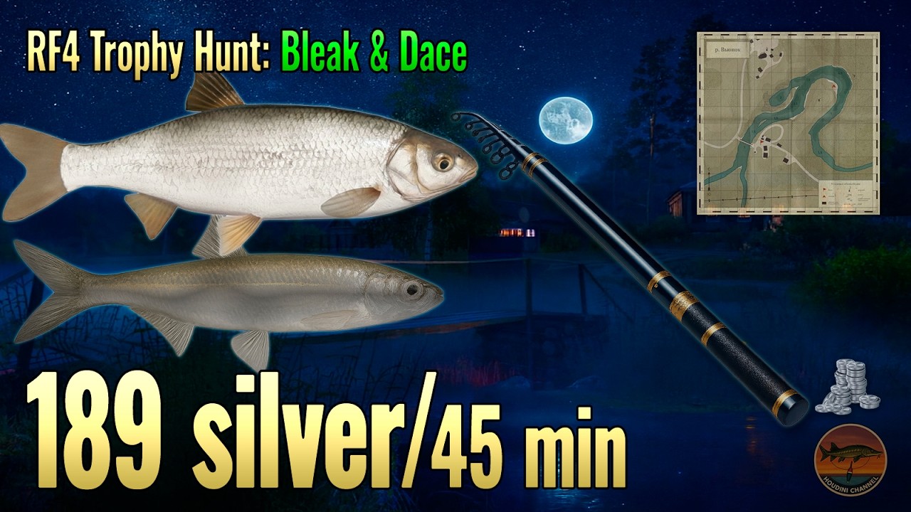 RF4 Winding Rivulet: 189 Silver/45 Min! 🥈 Fast Bleak & Dace Guide 🎣