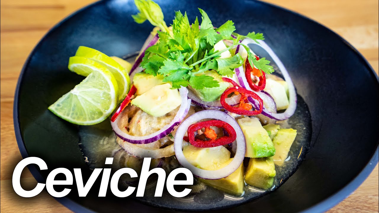 REZEPT: Ceviche mit Seeteufel | Aus der peruanischen Küche! | by Bernd Zehner