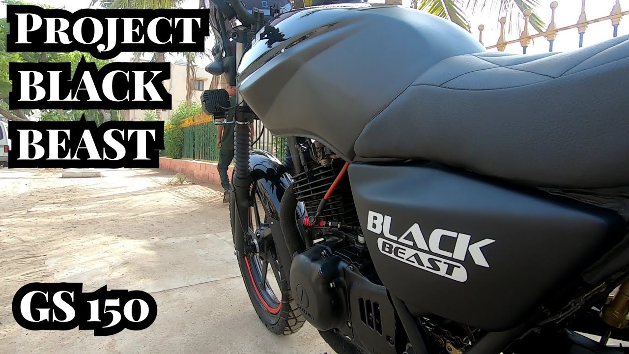 Project Black Beast suzuki gs 150 with Gn 250 engine