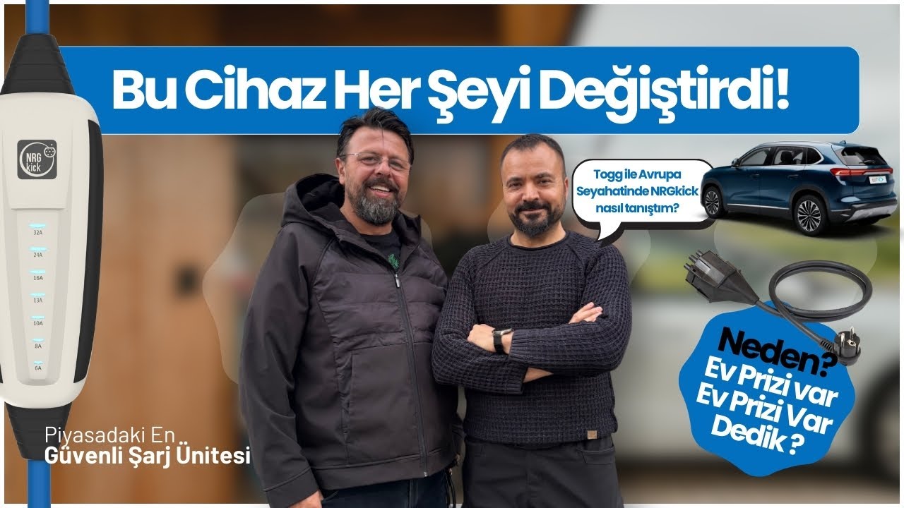 TOGG ile Avrupa Yolculuğu: NRGkick ve Ev Prizi Hikayesi ⚡ #nrgkick #togg #evcharging #elektrikliaraç