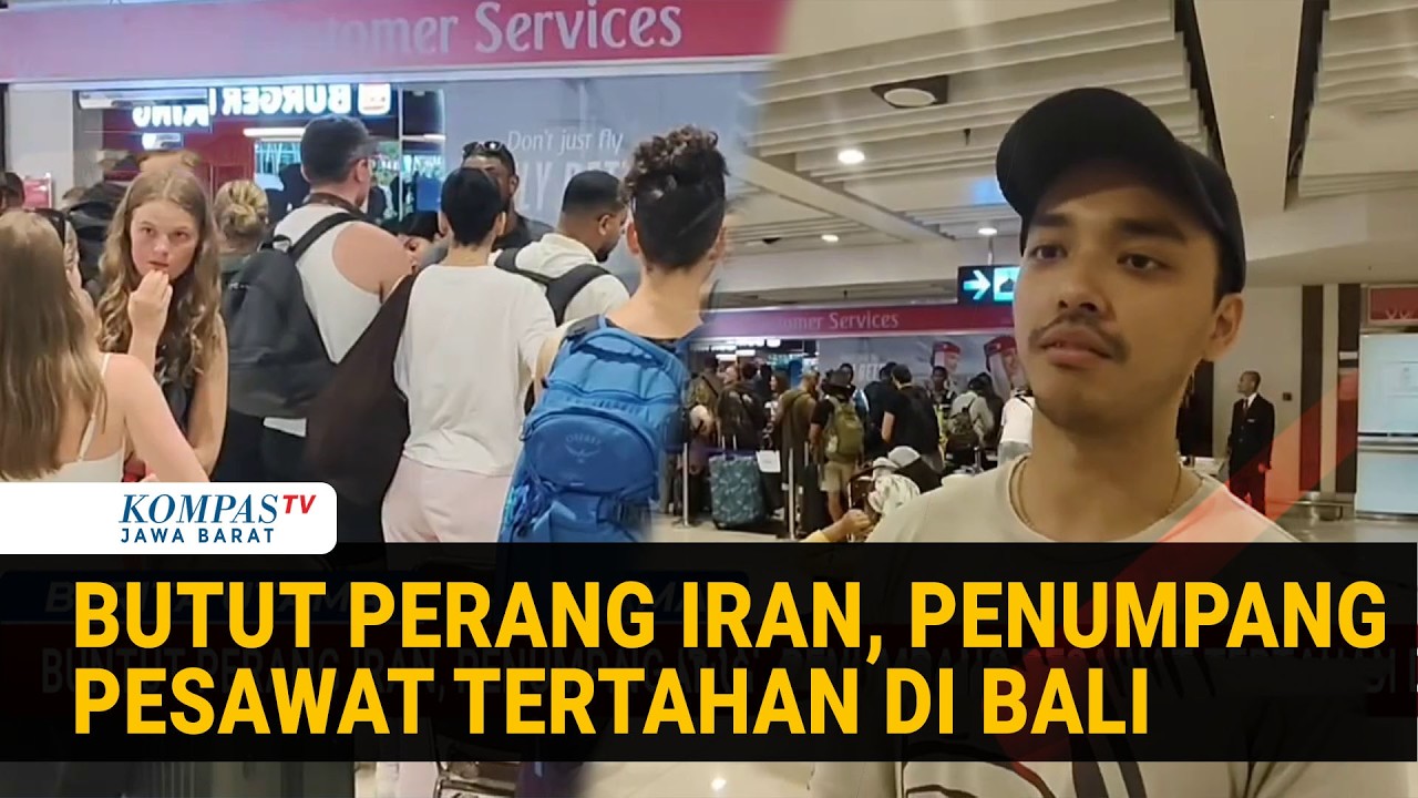 Perang di Timur Tengah: Penumpang Tertahan di, 35 Penerbangan Batal
