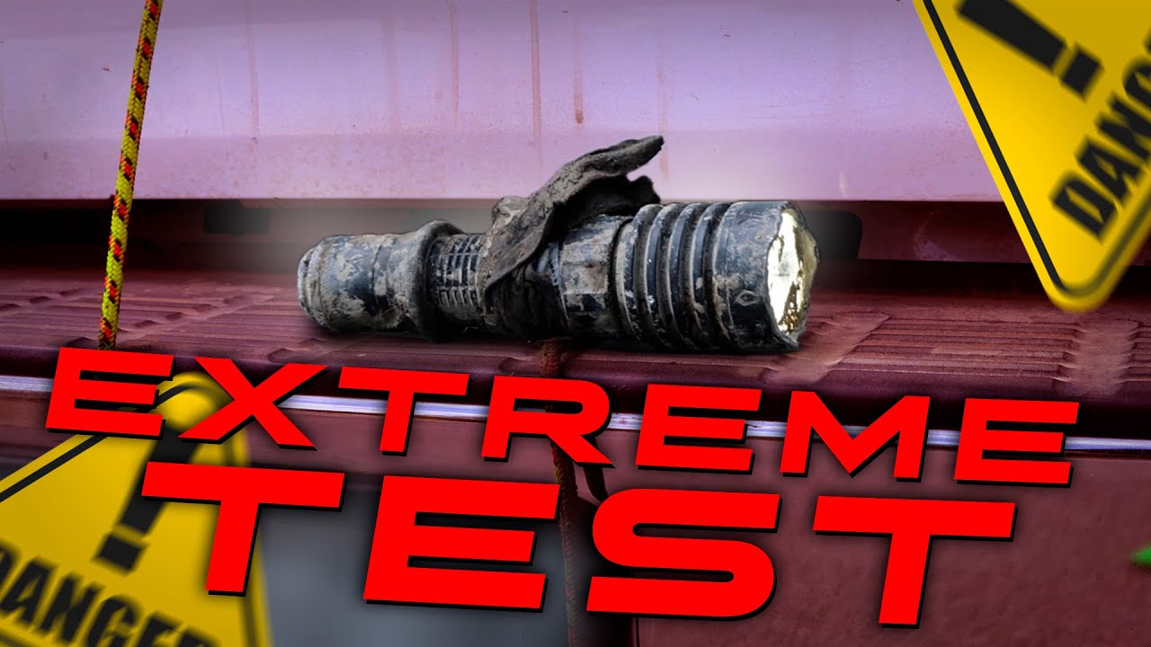 EXTRÉMNY CRASH TEST Olight Warrior X4