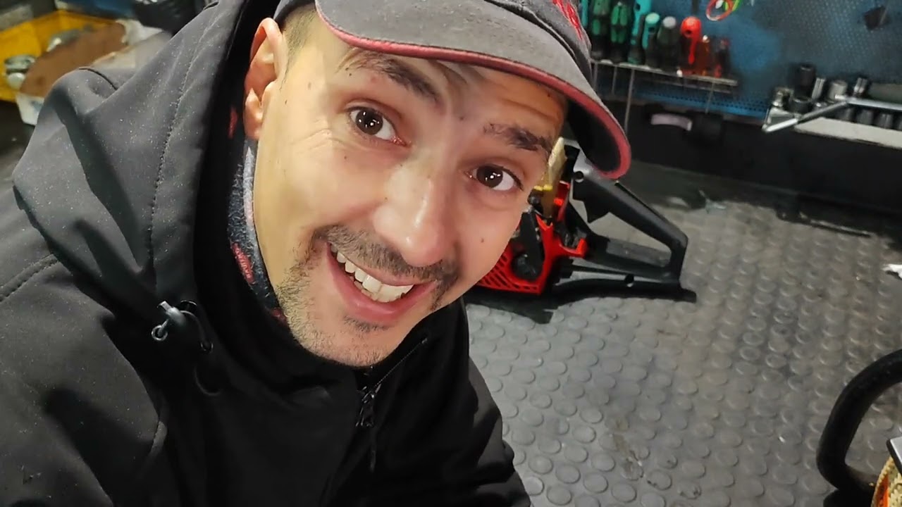 Desde Baleares una Jonsered2045 DESTROZADA y probamos Jonsered 2095turbo.