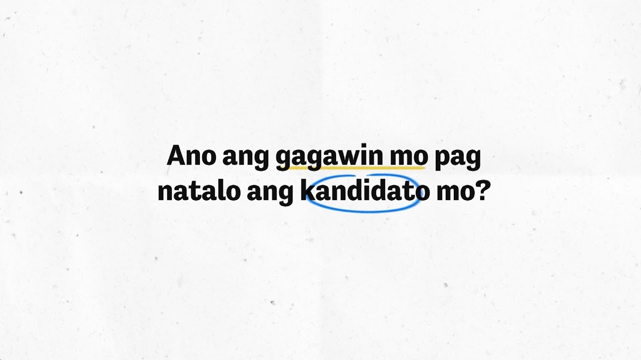 Ano ang gagawin mo 'pag natalo ang kandidato mo? | #YOUthDECIDE