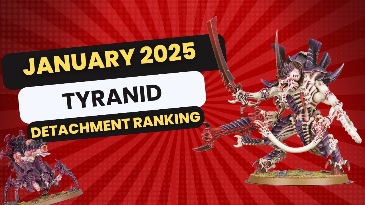 Updated Tyranid Detachment Ranking January 2025!