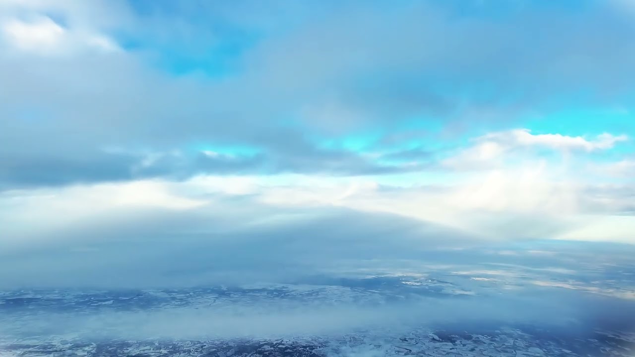 Flying Through Clouds [4K] | Premium Ambient Music for Focus & Creativity