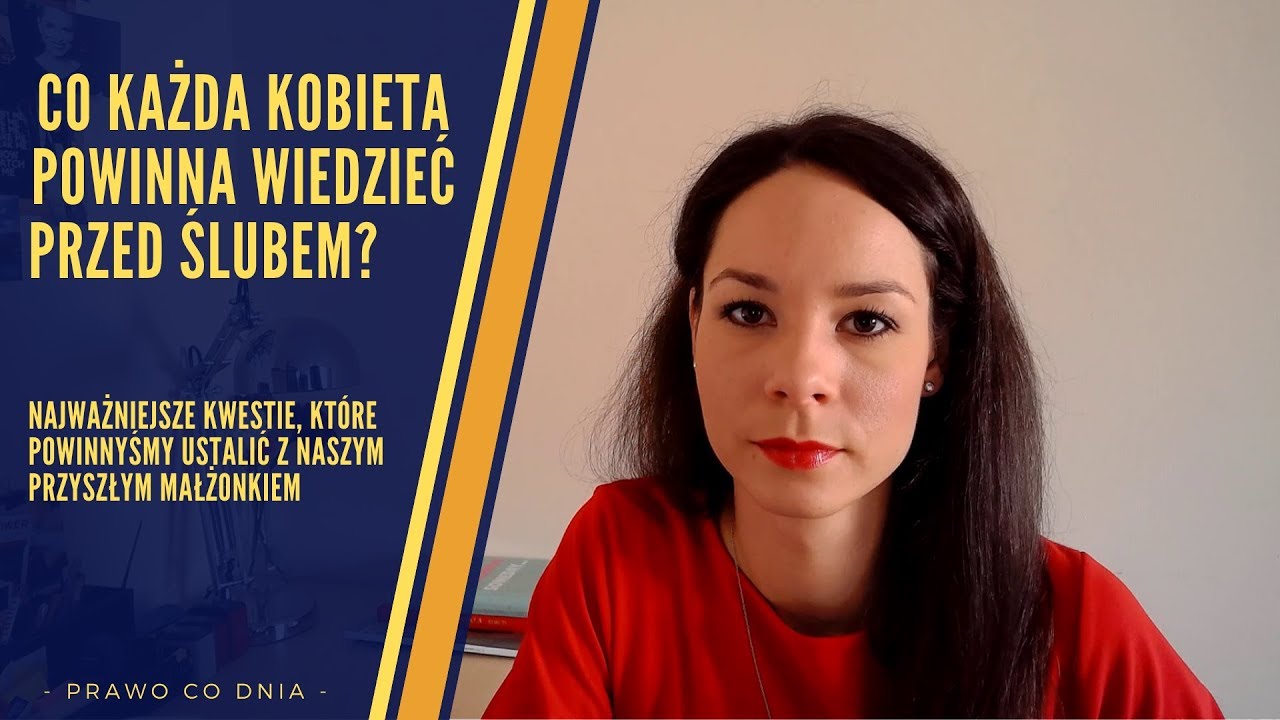Co każda kobieta powinna wiedzieć przed ślubem?