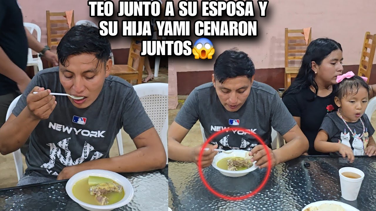 TEO Ceno Como Nunca Este Rico Caldo De Gallina😱Asi Lo Disfruto Junto A Su FAMILIA🙏Tienes Que Ver🥳