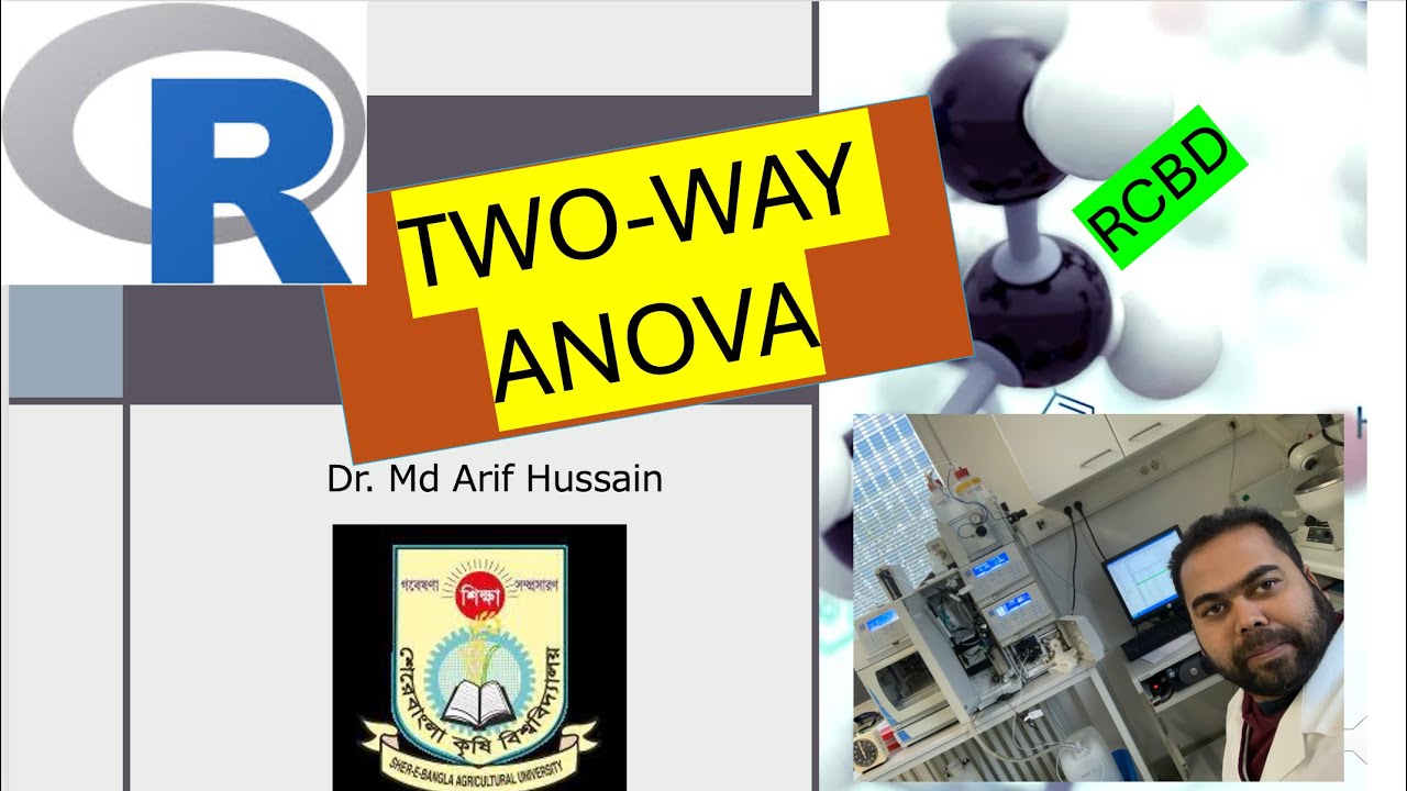 TWO WAY ANOVA, RCBD_R-studio 1/3