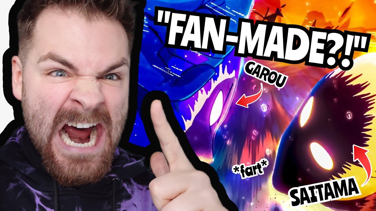 OPM *MEGA* GLAZER REACTS to COSMIC GAROU VS SAITAMA FULL FIGHT | ONE PUNCH MAN MANGA ANIMATION