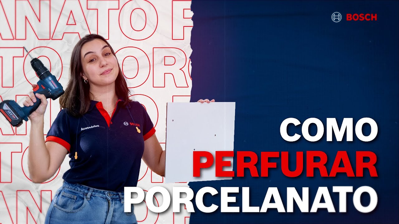 Como PERFURAR porcelanato?