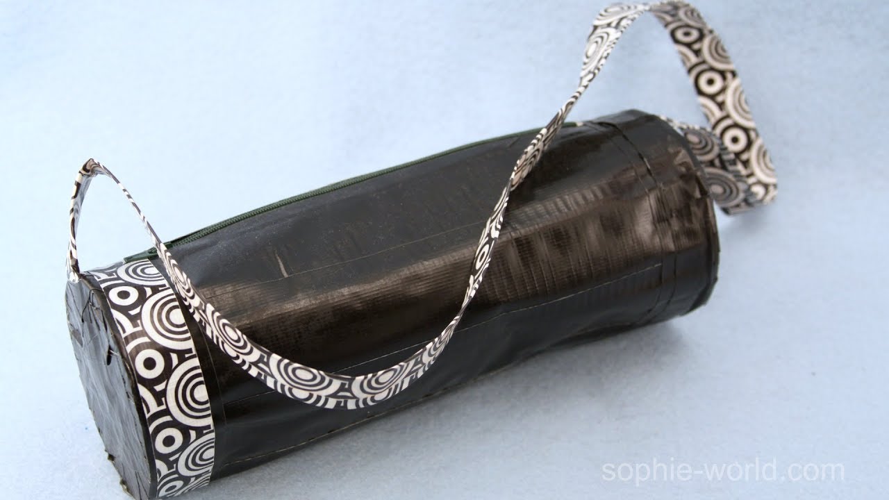 How to Make a Duct Tape Barrel Bag - Part 1 | Sophie's World