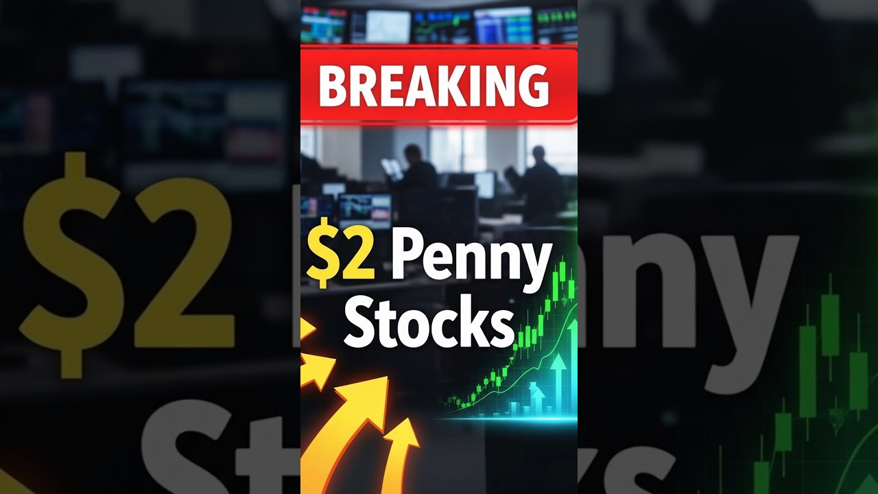 3 Penny Stocks Trading Around $2 to Watch in November 2025