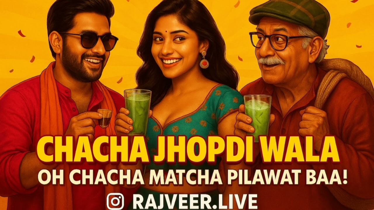 Chacha jhopdi wala sab ke baap chacha matcha pilawat baa 