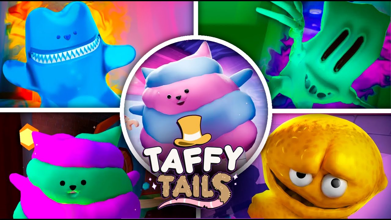 Taffy Tails 🍬 UPDATE  (New Monster + PVP Mode + New Jumpscare) | Roblox Horror Story