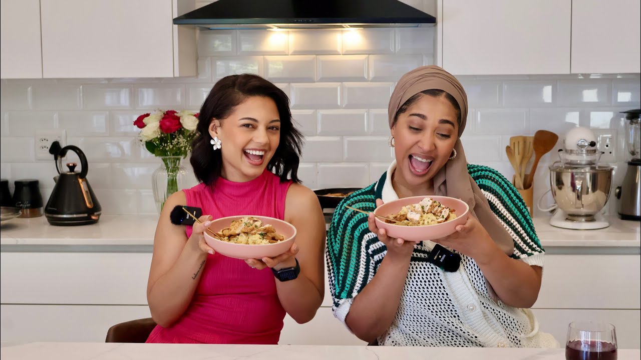 ANEEKA SULAIMAN STEPPED INTO SHEECAS KITCHEN CHAOS & MADE A REALLY DELISH & EASY DISH 🥰