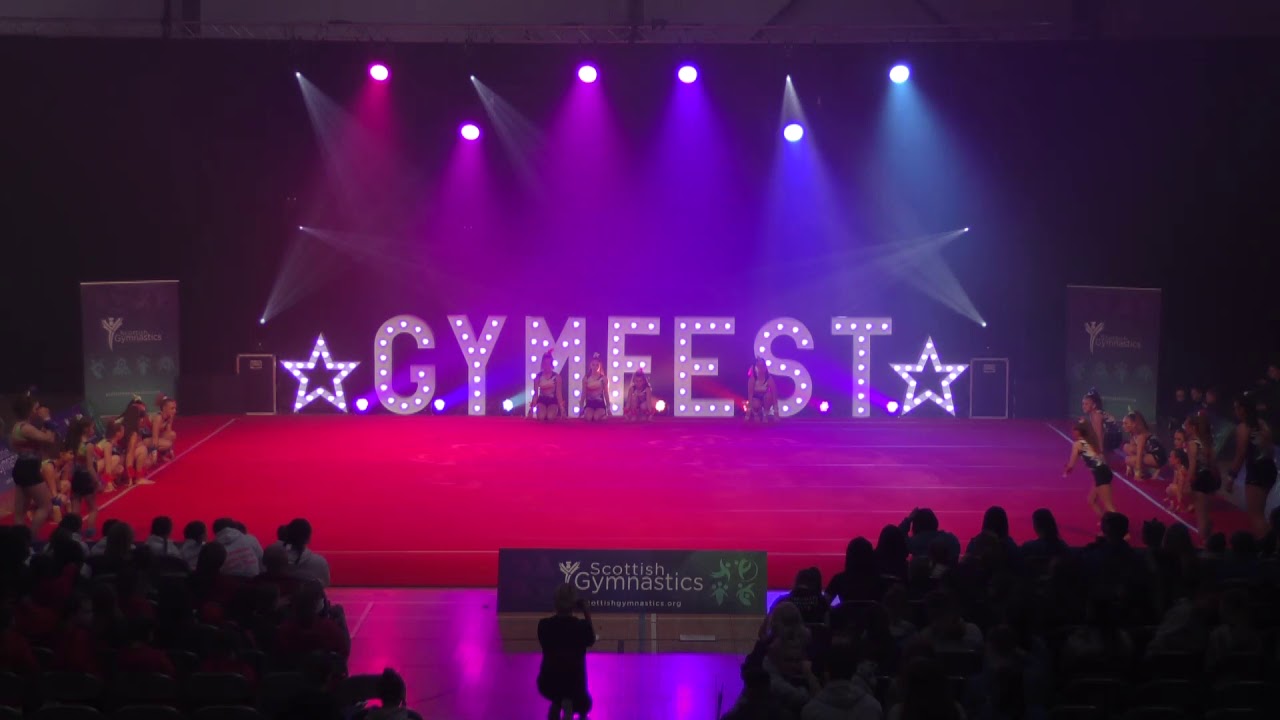 Gymfest 2019 Largs Display Team