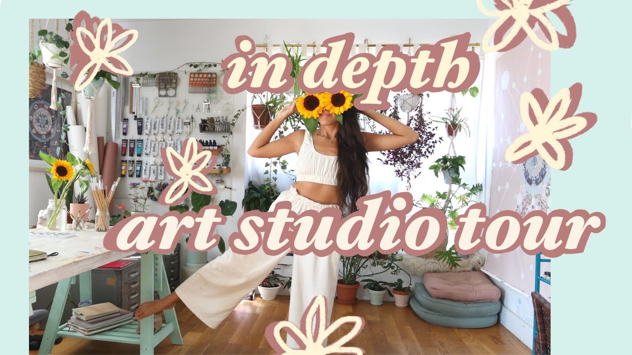 In Depth LAST Art Studio Tour!