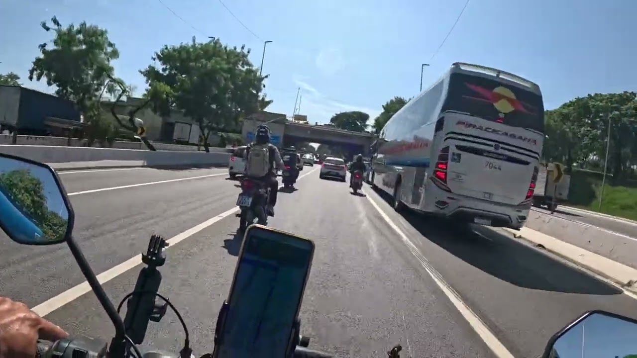 Da Rodovia dos Bandeirantes até a Rodovia Presidente Dutra Passando Marginal Tietê