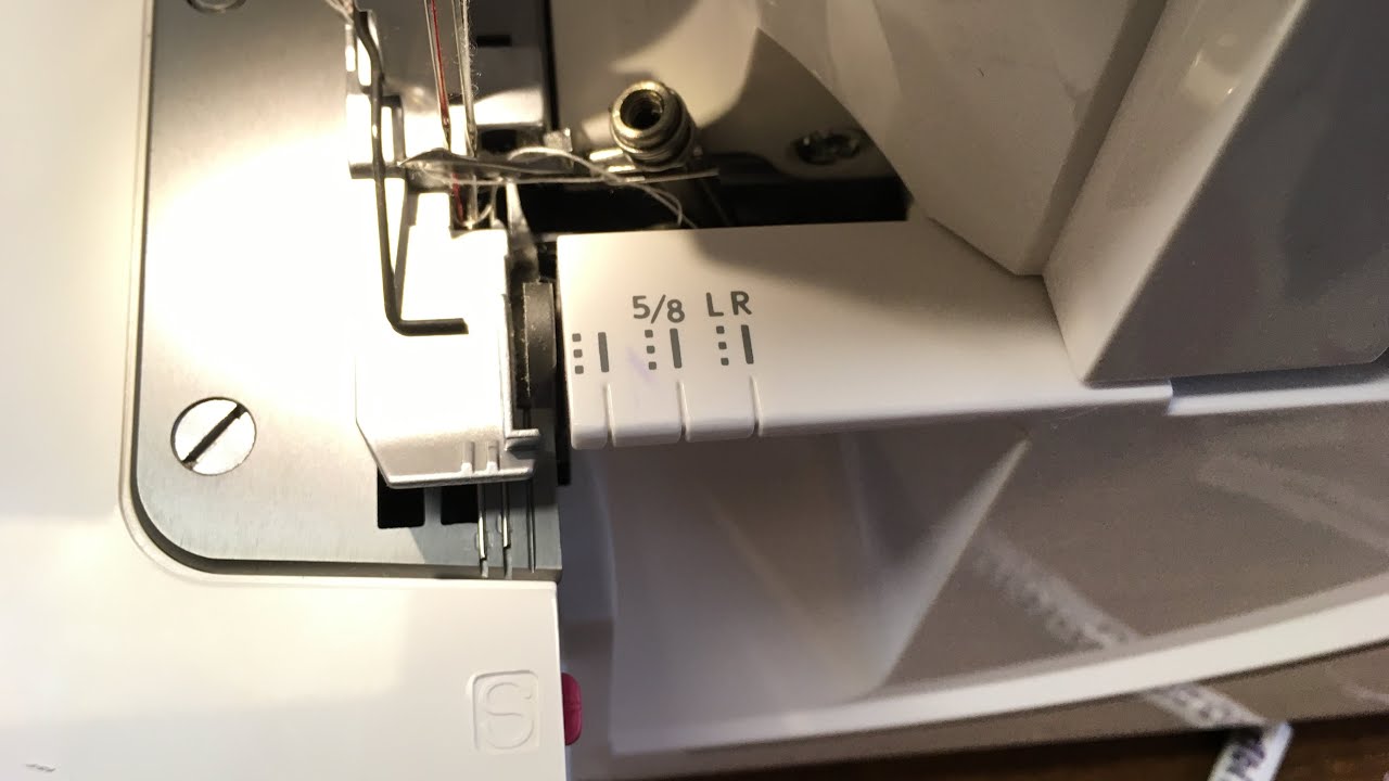 Serger Seam Allowance on Overlockers - | Abi’s Den ✂️🧵🌸